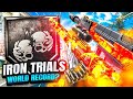 I Almost Broke The Iron Trials Solo WORLD RECORD In WARZONE... (39 Kills)