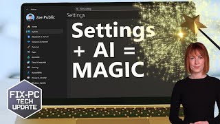 New: Windows 11 AI Agent helps with Settings