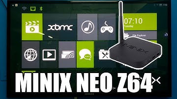 MINIX NEO Z64 Android TV BOX Media Player Full Review Win 8.1