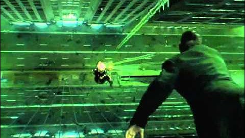 The Matrix Reloaded - Trinity Slow mo Intro