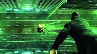 The Matrix Reloaded - Trinity Slow mo Intro