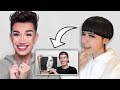 ARTIST REACTS TO JAMES CHARLES DRAWING DEMI LOVATO