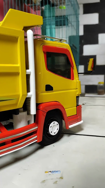 Miniatur dump truk canter semi herex mbois  #shorts #viralvideo # hkmconsept