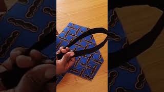 cute Ankara hand bag#diy #subscribe #craft #diycrafts