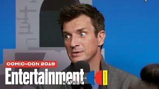 The Rookie Stars Nathan Fillion, Melissa Oneil & Cast Live Sdcc 2019 Entertainment Weekly