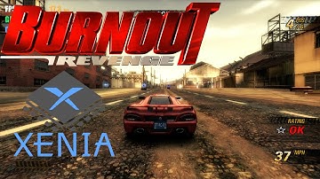 Xenia Master 9a74df49 | Burnout Revenge HD | Xbox 360 Emulator Gameplay
