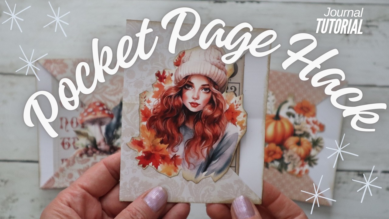 Tutorial: How To Create Cute Pocket Pages For Your Journal
