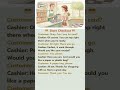 🧾 Paying at the Checkout in English | Real English Conversations (A1–A2)