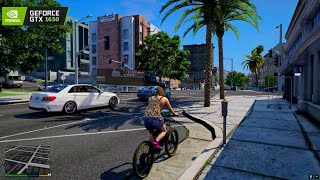 Cycling on LA Roads - GTX 1650 Ryzen 5 5500 Max Graphics | #naturalvisionevolved Mod Pack