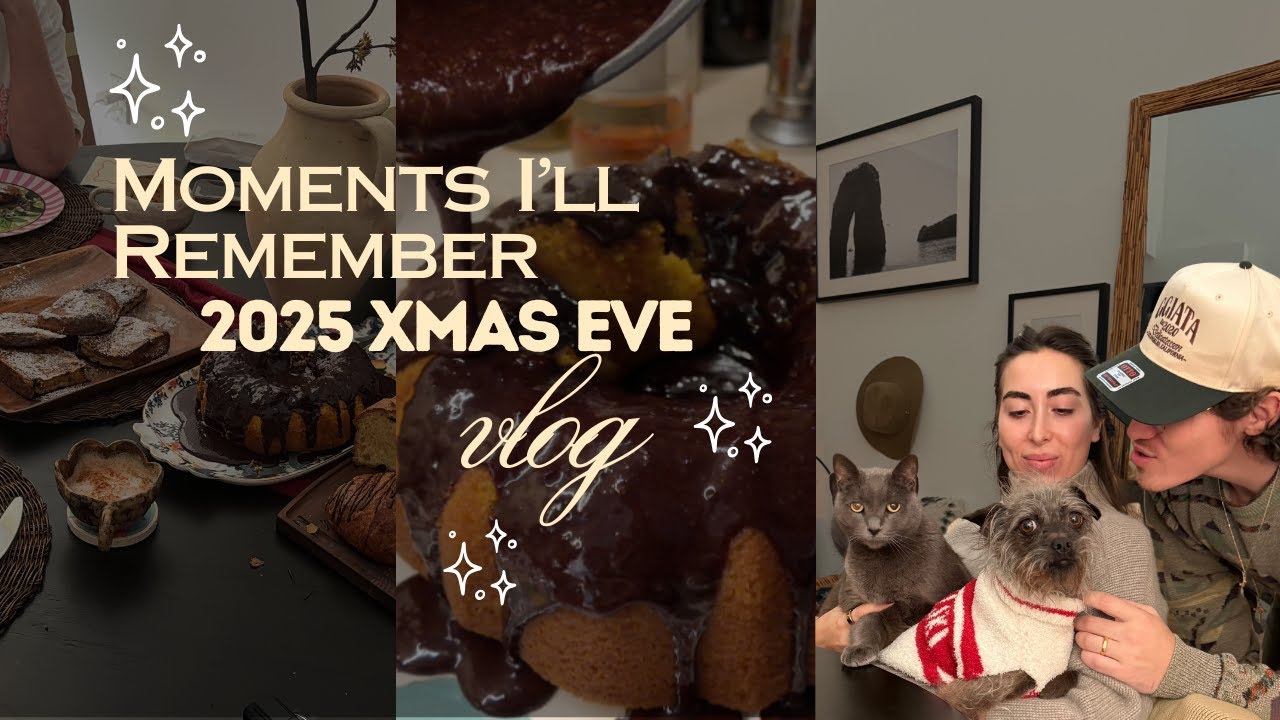 christmas eve traditions vlog🎄 | brazilian carrot cake, tiramisu & family Time