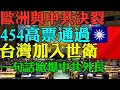 外國人看台灣2023 台灣人大讚 454票支持台灣加入世衛 #外國人看台灣2023 #台灣 #台灣人