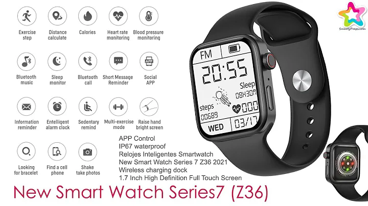 Z36 Smart Watch Series 7 for Andorid and IOS Unboxing and Review