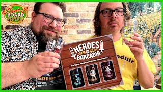 Beer is Hit Points in Heroes of Barcadia | Beer and Board Games