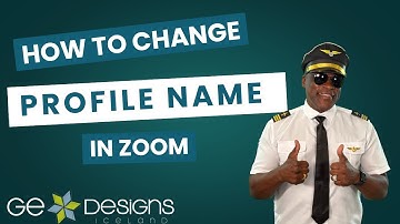How To Change Your Display Name In ZOOM