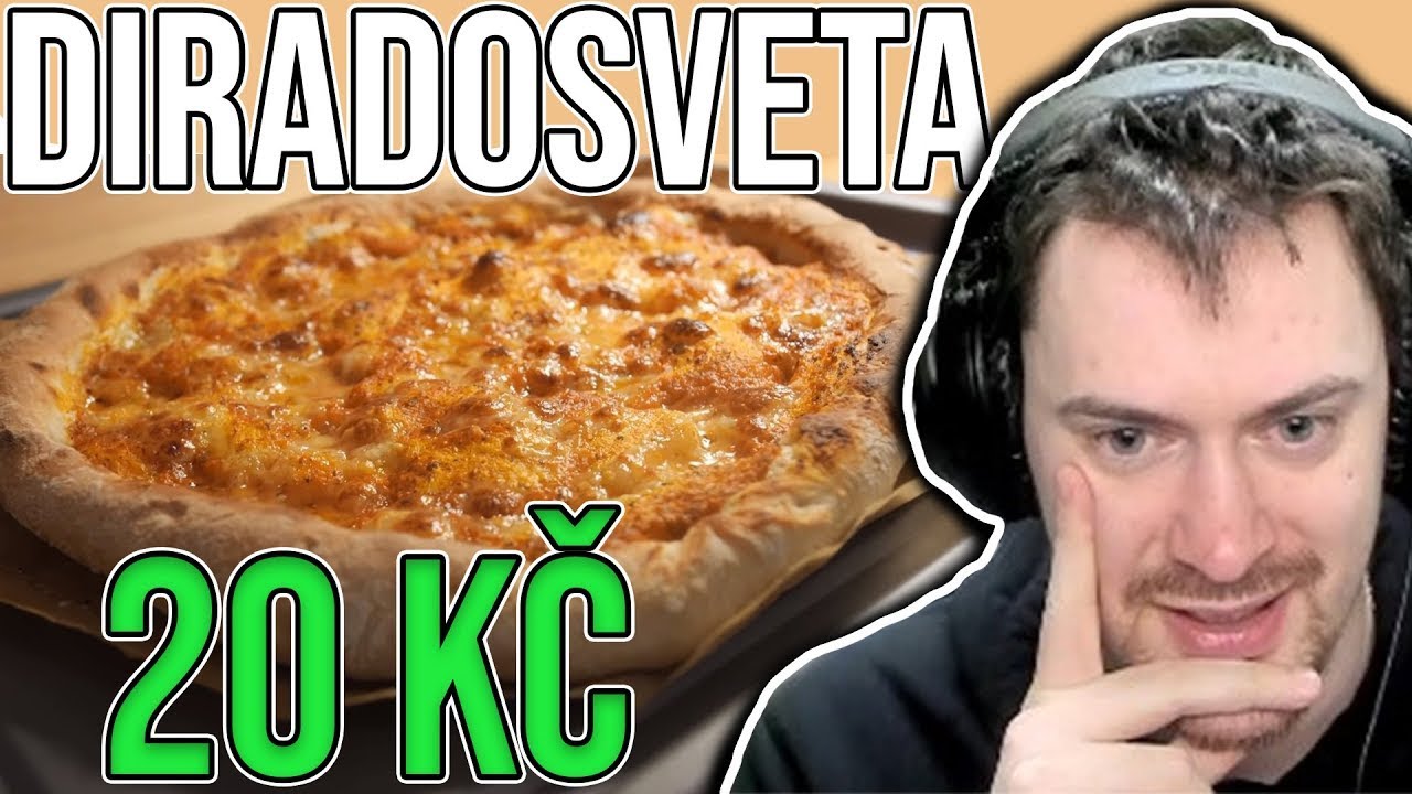 Herdyn reaguje na PIZZU ZA 20 Kč od DIRADOSVETA [REUPLOAD]