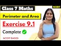 Ex 9.1 of Class 7 Maths - Perimeter and Area | Chapter 9 Class 7 Maths
