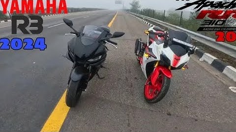 Yamaha R3 2024 vs Tvs Apache RR310 (2025) || Drag Race || Unexpected Result