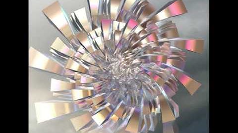 Animated Flower Fractal by Julie Everhart