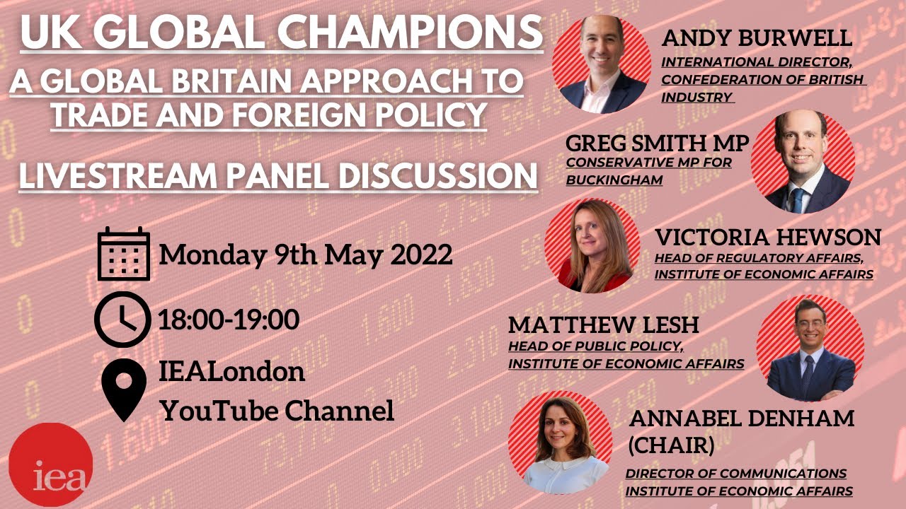 UK Global Champions – A Global Britain approach to Trade and Foreign Policy