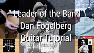 How to play Leader of the Band on Acoustic Guitar - Dan Fogelberg