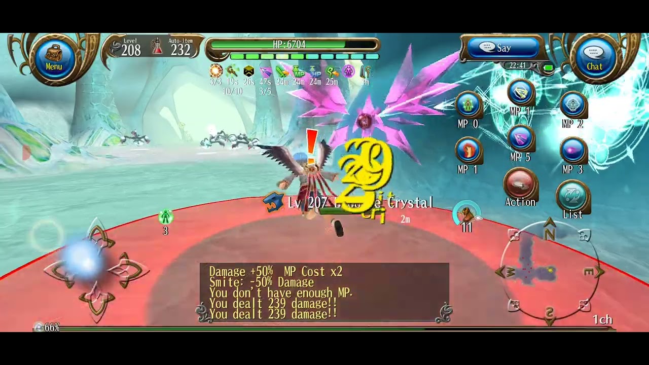 Bloodie Crystal vs Magic Device - Toram Online 