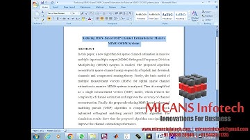 Reducing MMV Based OMP Channel Estimation for Massive MIMO OFDM Systems