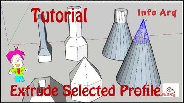 Extrude Selected Profile - 1001bit plugin SketchUp