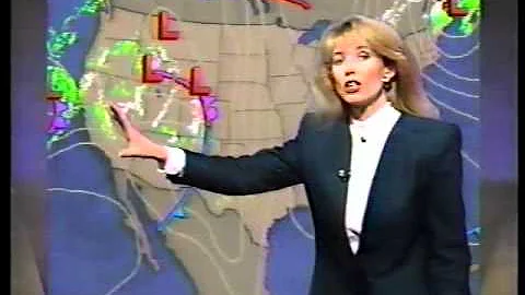 Weather Channel Bonnie McLaughlin March 19, 1991