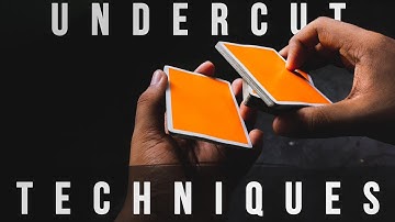 Undercut Techniques | Double Undercut, Single & Multiple Card Control,False Cut Tutorial(In Hindi)