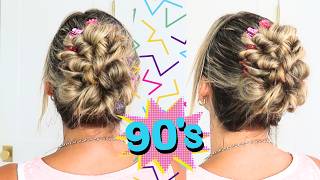 90's INSPIRED EASY UPDO BUT MAKE IT 2026!