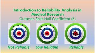Reliability Analysis : Guttman Split Half Coefficient Explained (With Example)