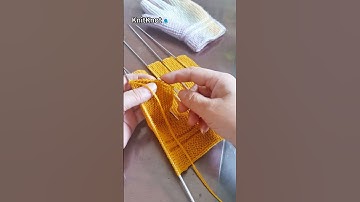 How to knit mittens? Knitting Tutorials Knitting Gifts #knitting #crochet #tutorial #shorts