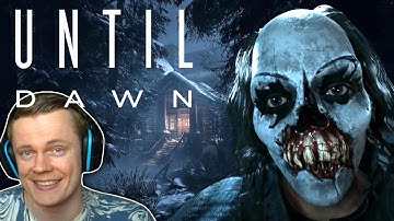 THIS HORROR GAME IS BETTER THAN A MOVIE - Until Dawn Remake FULL GAME Secret Ending