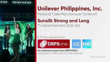 Sunsilk Strong and Long TV Ad 2024 30s (Philippines) [CC/HD]