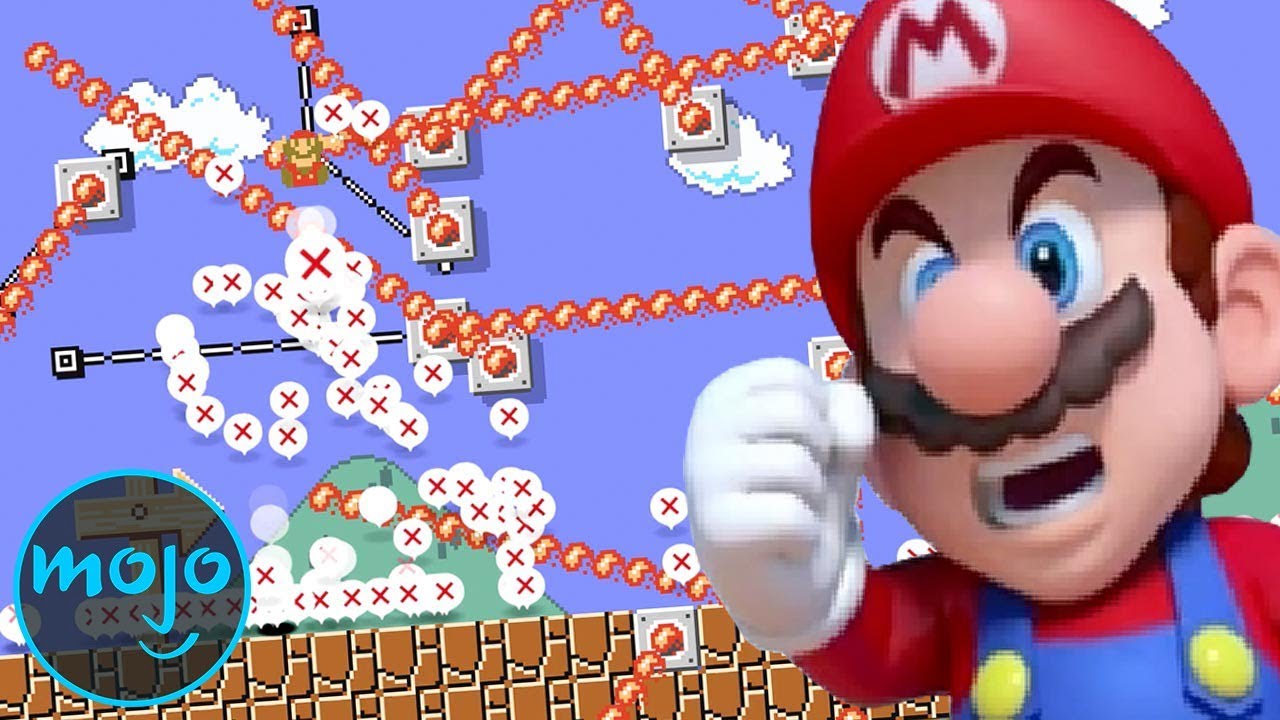 super mario bros maker 2 hard level