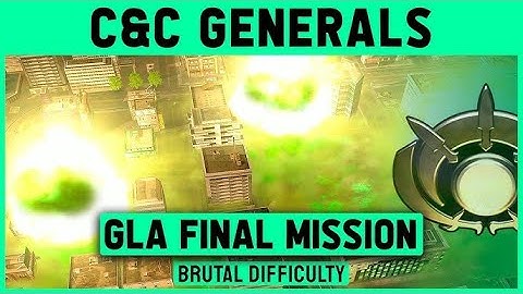 C&C Generals - GLA Final Mission 7 - Soviet-Era Rocket Facility