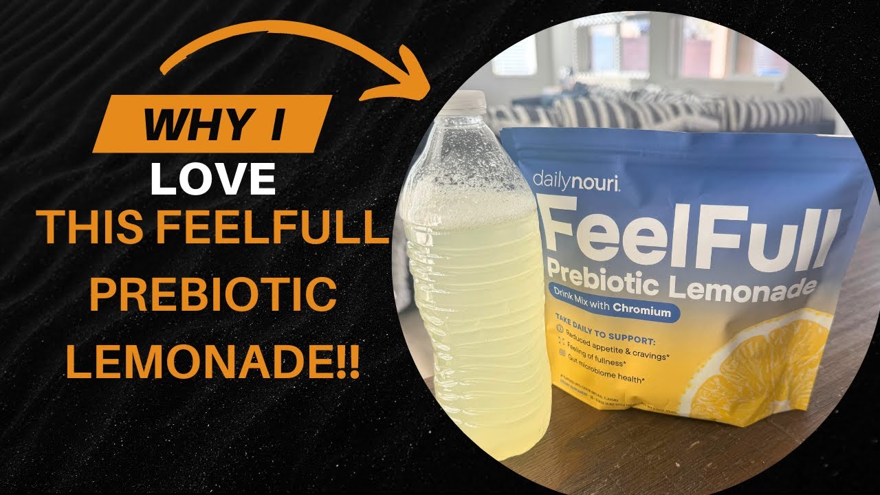 Review & Demo of FeelFull Prebiotic Lemonade Drink Mix