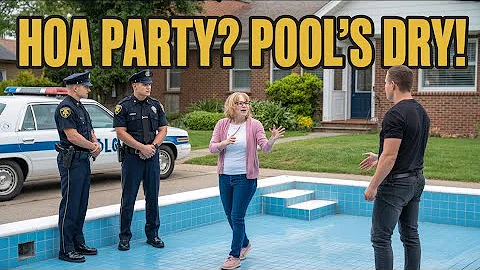 HOA Karen Demanded My Pool For a Party - So I Drained It and She Called the Cops!