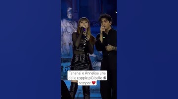 Thumbnail of #tananai e #annalisa #cantanti top ♥️ #reaction #storiebrevi #musicaitaliana #concerto #fans #fan