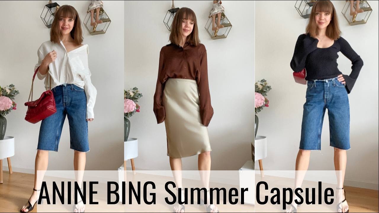 Anine Bing Clothing Haul and How to Style - StyledJen