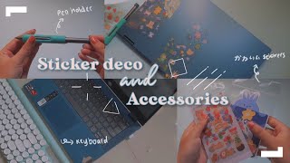 accessories for Lenovo ideapad flex 5 + decorating my laptop