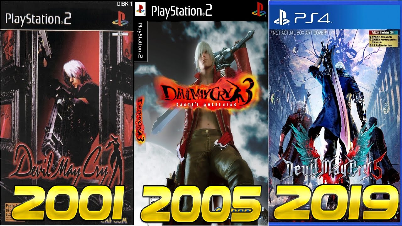 Evolution of Devil May Cry Games (2001-2019)