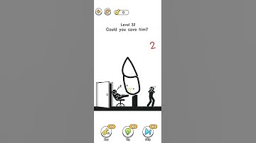 Draw 2 Save || Gameplay 🎮 || Level-32 || Subscribe for all..🤒 #shorts #draw2save #gaming #viral