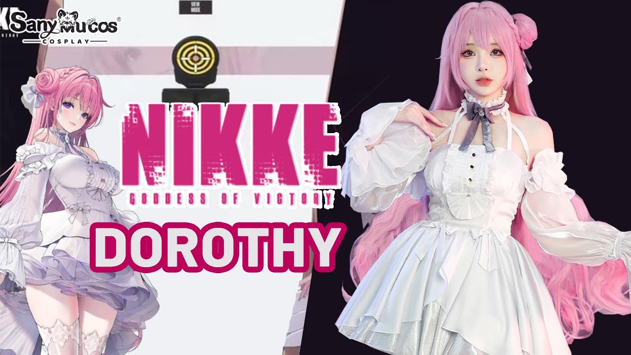 【SanyMuCos】Goddess of Victory: Nikke Dorothy Cosplay Costume Plus Size Detail Show