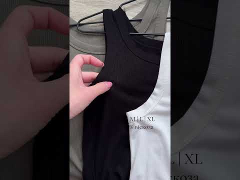 Майка жіноча в рубчик Легкість комфорту Jiaolaizi білий, відео 1