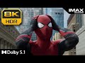 8K HDR IMAX | Opening Scene (Spider-Man No Way Home) | Dolby 5.1