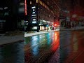 🎬 Video Title: City Night Snowfall ❄️🚏 | Waiting for the Bus in the Snow
