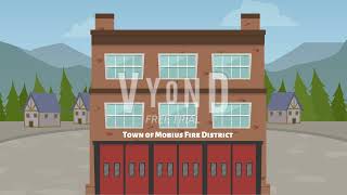 Town of Mobius Fire District Squad Car and Rescue Truck respond to a CO alarm ac