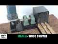 Angle Grinder HACK - Make A Wood Chipper | DIY