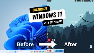 Customize Windows 11 with Only 2 Apps! | Seelen UI &amp; Bewidgets
